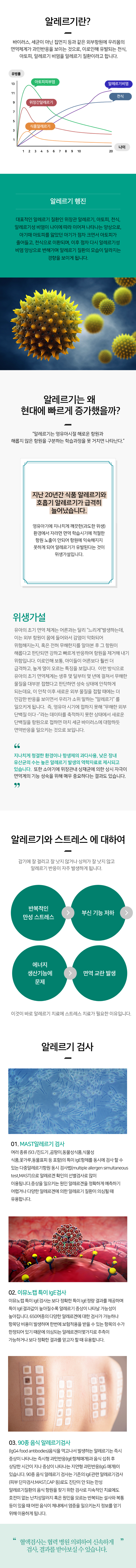 알레르기검사/앤한의원의 알레르기 치료법