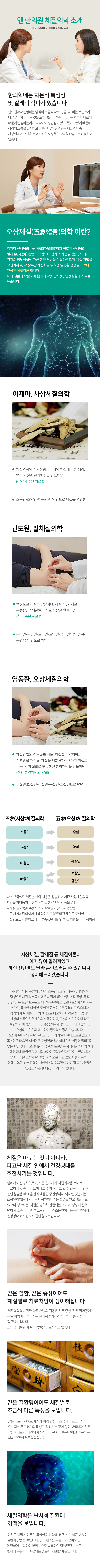 체질의학 소개